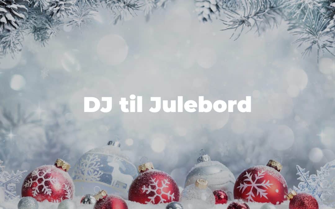 DJ til julebord